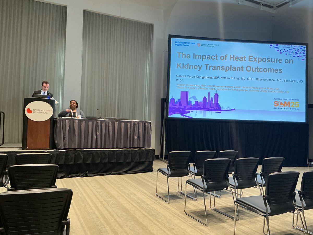 Gabriel Cojuc-Konigsberg (@cojucg) on Twitter photo Thank you <a href="/NKF_NephPros/">NKF Nephrology Professionals</a> for the opportunity to present our work on heat exposure and #kidney transplant outcomes and the outstanding poster award! #NKFClinicals Thank you <a href="/NKF_NephPros/">NKF Nephrology Professionals</a> for the opportunity to present our work on heat exposure and #kidney transplant outcomes and the outstanding poster award! #NKFClinicals