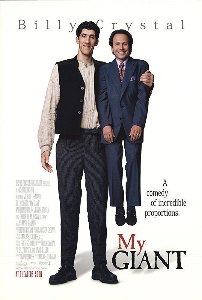 FilmNewsNos's tweet photo. 🎬MOVIE HISTORY: 27 years ago today, April 10, 1998, the movie ‘My Giant’ opened in theaters!
#BillyCrystal #GheorgheMuresan #KathleenQuinlan #JoannaPacula #ZaneCarney #DanCastellaneta #DorisRoberts #JereBurns #RaymondOConnor @RiderStrong #StevenSeagal #MichaelLehmann https://t.co/5lGMuVXB93