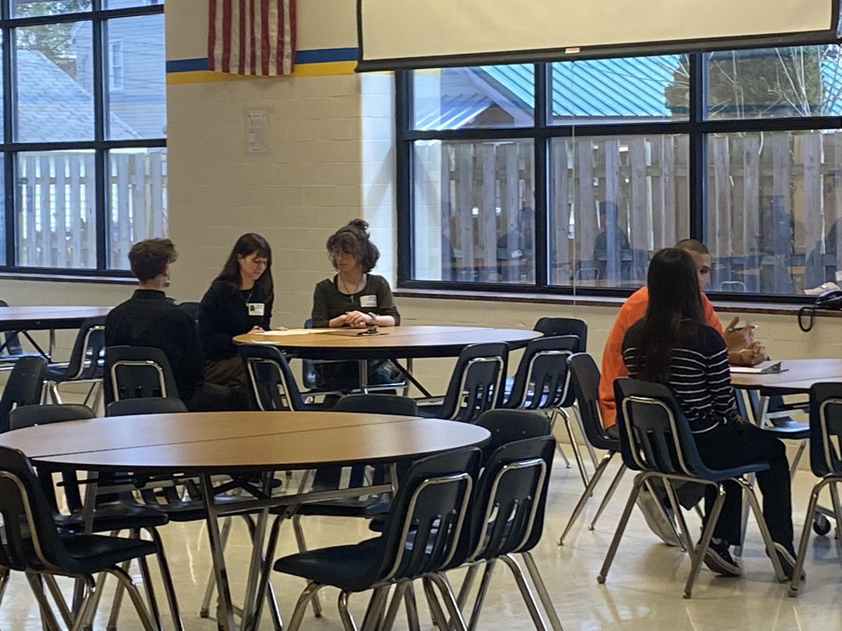 ihscareercenter's tweet photo. Another successful SEABREEZE hiring event  in the books  !  IHS students interviewed right here at school - why not come and get your summer with a fun part time job ?! #irondequoitperk #seabreeze #comegetyoursummer #funjob @WestIrondequoit @IrondequoitHS https://t.co/rJCb7bqlHy