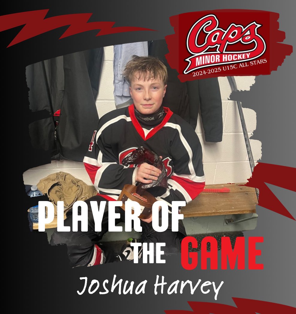 CapsU15c's tweet photo. 🌟ℙ𝕝𝕒𝕪𝕖𝕣 𝕠𝕗 𝕥𝕙𝕖 𝔾𝕒𝕞𝕖 is Joshua Harvey who played an excellent game and capped it off with a beauty goal!

🌟ℍ𝕒𝕣𝕕𝕖𝕤𝕥 𝕎𝕠𝕣𝕜𝕖𝕣 𝕠𝕗 𝕥𝕙𝕖 𝔾𝕒𝕞𝕖 is Ben French who was back to playing forward and played a solid game! 

Congratulations Joshua and Ben 👊🏻🎉 https://t.co/AJDtHlxKns