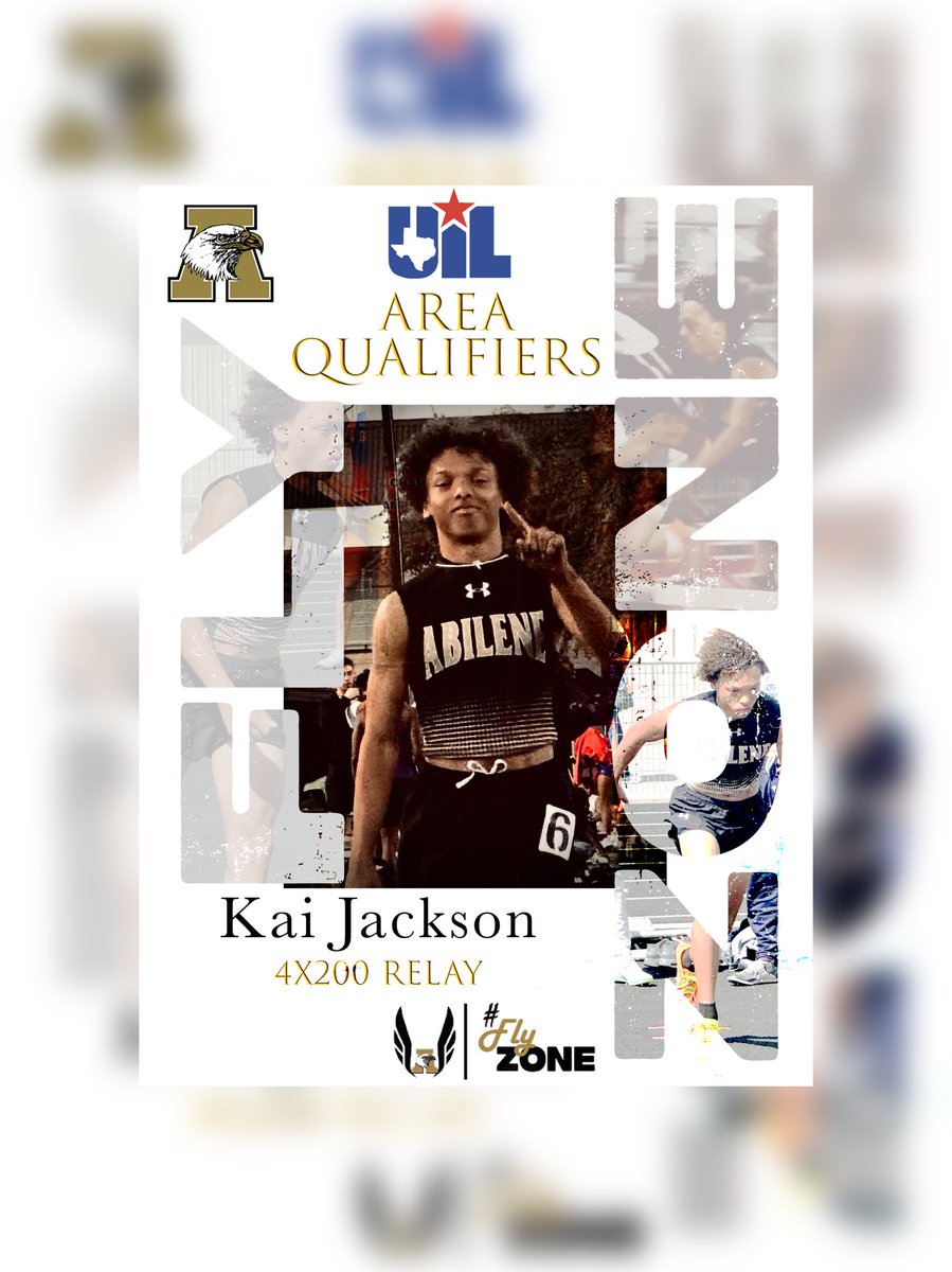 Area Bound! 🎉 Congrats to all the Abilene High School Track &amp; Field athletes who qualified! See you at Lowery Stadium! #FlyZone