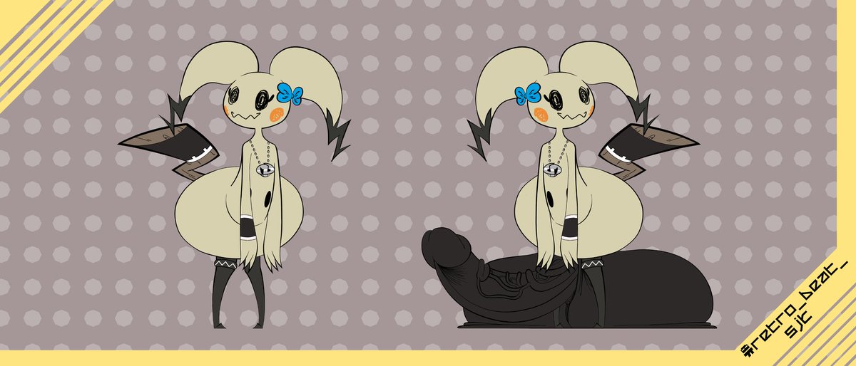 Retro_Beat_'s tweet photo. Mimikyu
________
#pokemorph #Mimikyu #pokemon #character
#huge_balls #hyper_cock #hyper_balls #gigantic #gigantic_balls #pokemon #wipart #wip #pokemonfanart #hyper #nsfw #nsfwtwt #pokemon https://t.co/EI9wEXHdiv