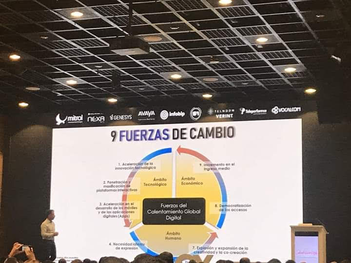 CONFERENCIAS: Cuando escribí acerca del “Calentamiento Global Digital”, concepto que acuñé en 2013 y que desarrollé como modelo conceptual en el capítulo 1 de mi primer libro Conextrategia de 2016, intenté a través del desarrollo de 9 fuerzas de cambio pronosticar qué iba a