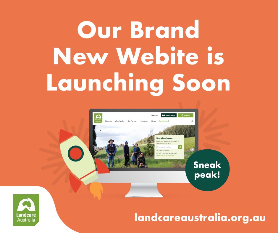 Big news! 🎉 The Landcare Australia website is getting a complete makeover! Expect a sleek new design, improved navigation, and an advanced user experience to help you connect, learn, and take action more easily than ever. Launch date coming soon! 🌏💡

#WebsiteLaunch #ComingSoon