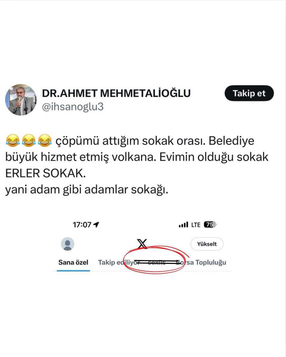 Volkan Konak’a hakaret eden Çatalca Müftüsü, yan profilinden ekran görüntüsü paylaşırken X’te katıldığı toplulukları gizlemeyi unuttu. “s*x!!s” topluluğuna üye olduğu ortaya çıkalı bir saat olmasına rağmen fark edemedi.