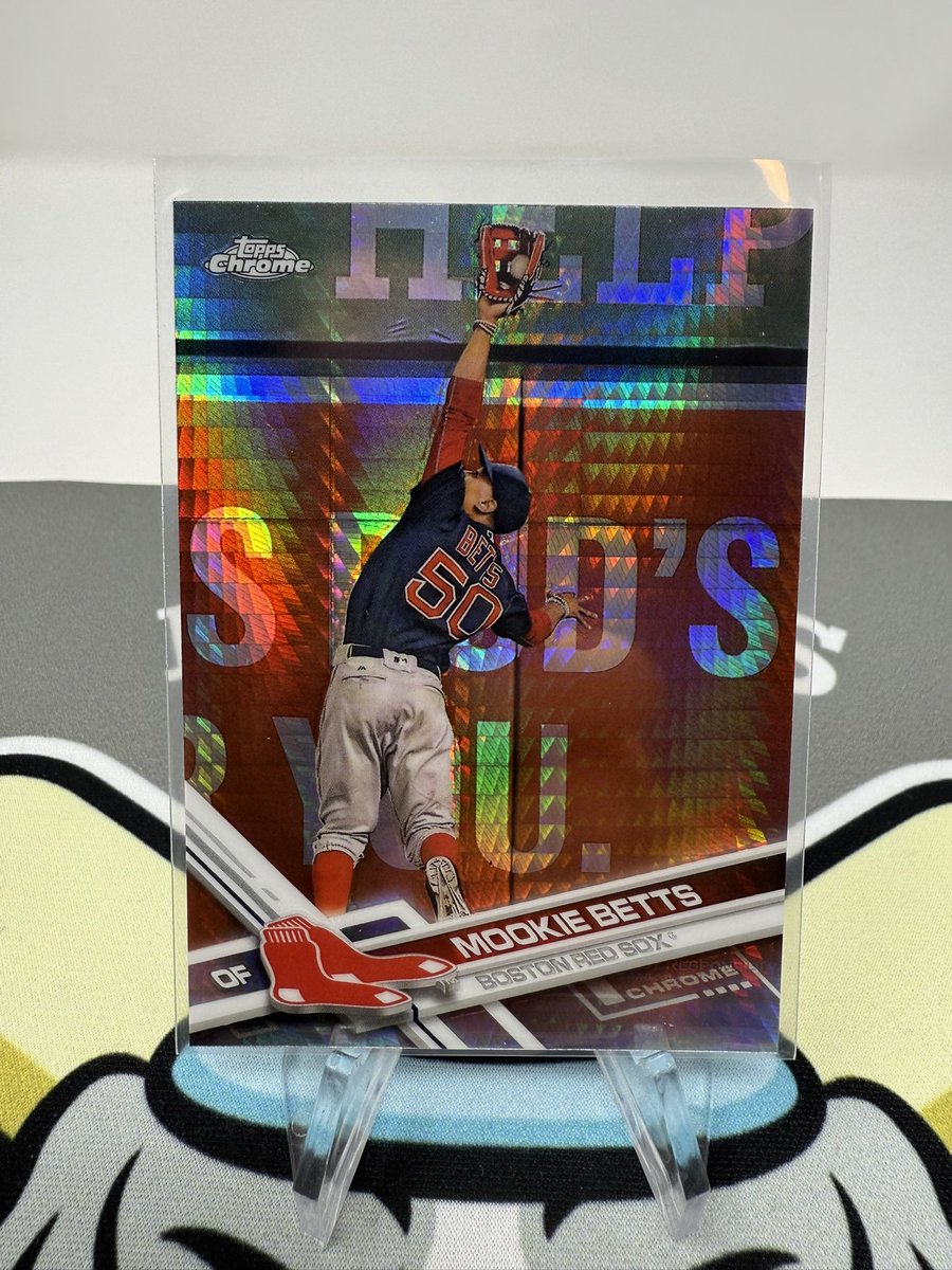 MikesUpperDeck1's tweet photo. 577
#BaseballMania Night 8
2017 Topps Chrome Pulsar Mookie Betts
$4
Please see pinned tweet for shipping! https://t.co/THiOjHntxj