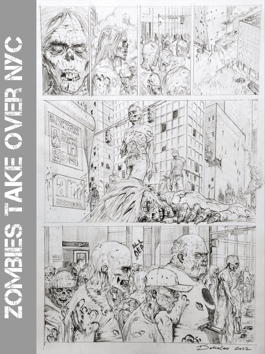 YVSokolovArt's tweet image. I love doing covers, BUT, I am a #sequential page hungry artist. ✍🏼
@DCOfficial @Marvel @ImageComics @TopCow @DynamiteComics @DarkHorseComics
