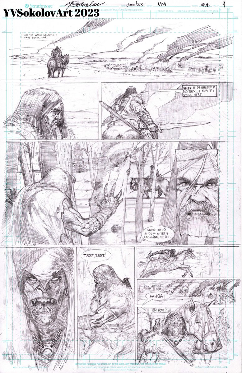 YVSokolovArt's tweet image. I love doing covers, BUT, I am a #sequential page hungry artist. ✍🏼
@DCOfficial @Marvel @ImageComics @TopCow @DynamiteComics @DarkHorseComics