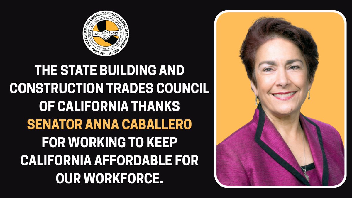 California Building Trades Council tweet media