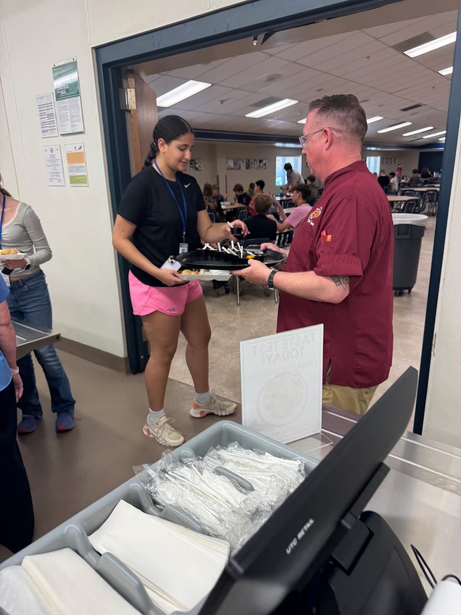 Colleyville Middle School (@cmscolts) on Twitter photo We enjoyed having Chef Jason at CMS for a taste test! The Hawaiian Chicken was a big hit! <a href="/GCISDNUTRITION/">Grapevine-Colleyville ISD Nutrition Services</a> <a href="/GCISD/">Grapevine-Colleyville ISD</a> We enjoyed having Chef Jason at CMS for a taste test! The Hawaiian Chicken was a big hit! <a href="/GCISDNUTRITION/">Grapevine-Colleyville ISD Nutrition Services</a> <a href="/GCISD/">Grapevine-Colleyville ISD</a>