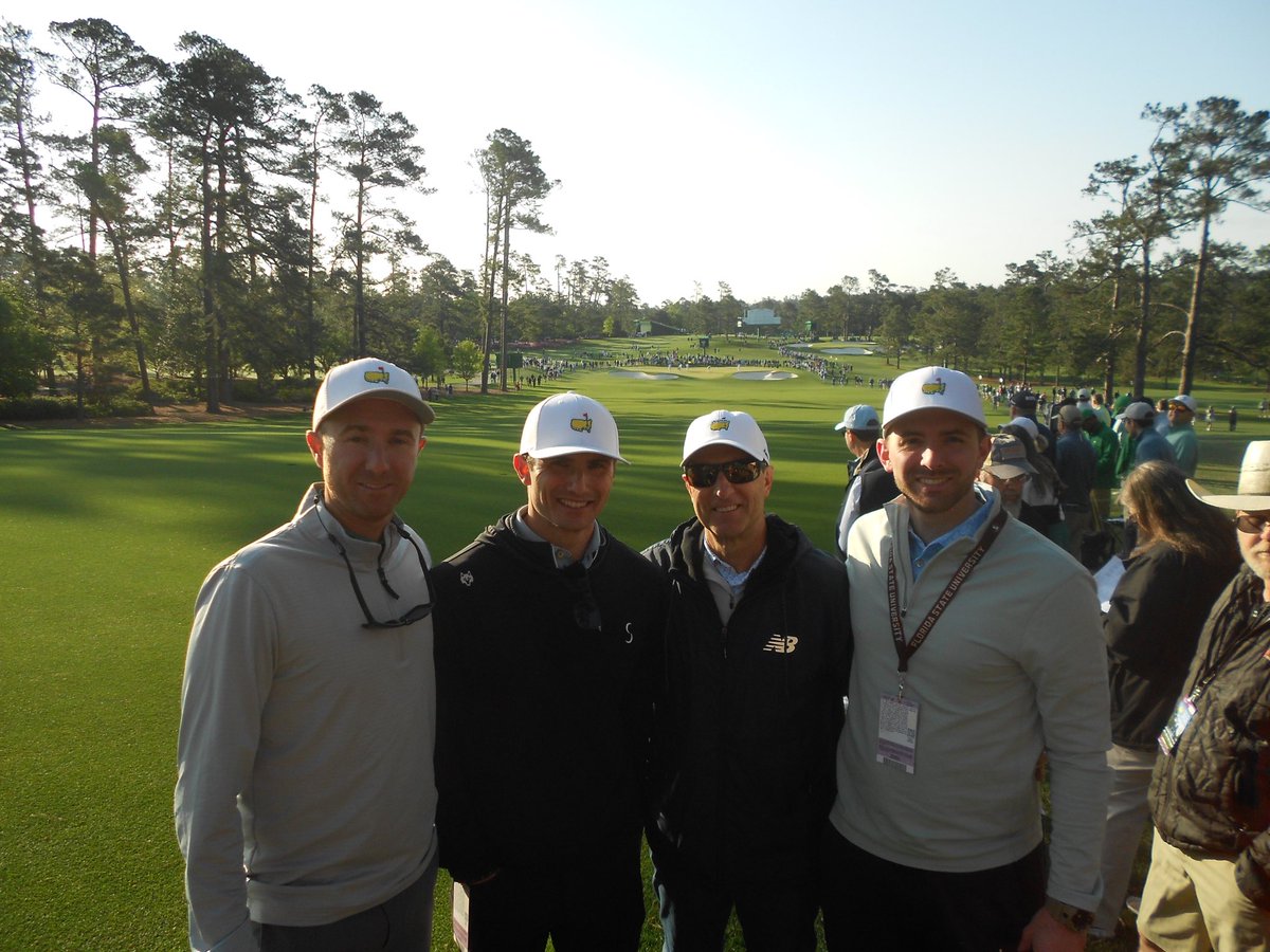 TrevorDeGroot's tweet photo. A personal dream came true yesterday. Attending #TheMasters was atop my bucket list &amp; was the experience of a lifetime. It’s an unmatched spectacle, a true cathedral of sports that anyone can treasure. So many memories were made with my family, but I hope to return to make more. https://t.co/XzATl9wykM