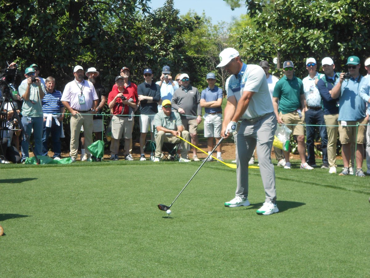 TrevorDeGroot's tweet photo. A personal dream came true yesterday. Attending #TheMasters was atop my bucket list &amp; was the experience of a lifetime. It’s an unmatched spectacle, a true cathedral of sports that anyone can treasure. So many memories were made with my family, but I hope to return to make more. https://t.co/XzATl9wykM