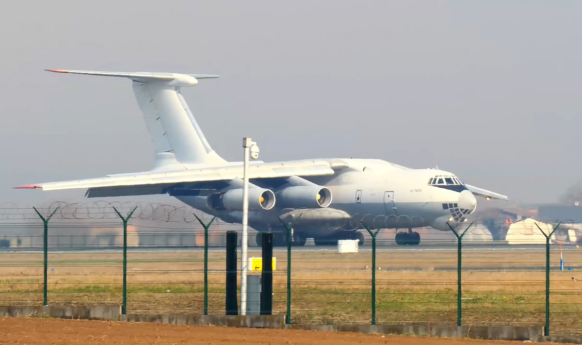 Lukai1861's tweet photo. #Serbia #Jordan | Jordan cargo aircraft in Serbia
#PIL01 (Reg: RJAF-360, Ilyushin Il-76TD of the Jordan 🇯🇴 Air Force) arrived yesterday in #Belgrade at 15:35 and departed at 21:12 to Amman, Jordan.
See the last #PIL01 routes from Jordan to Serbia ⬇️ https://t.co/jhV8Kpe3cg