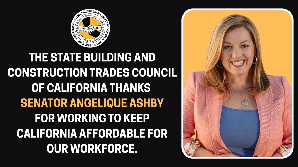 California Building Trades Council tweet media