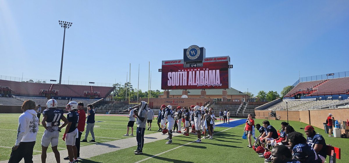 Joseph Daniel (@joseph_daniel39) on Twitter photo Thank you <a href="/ericponio/">Eric Ponio</a> for having me out for spring practice today at <a href="/SouthAlabamaFB/">South Alabama Football 🏈</a>! Great hospitality and facilities!
#GoJags Thank you <a href="/ericponio/">Eric Ponio</a> for having me out for spring practice today at <a href="/SouthAlabamaFB/">South Alabama Football 🏈</a>! Great hospitality and facilities!
#GoJags