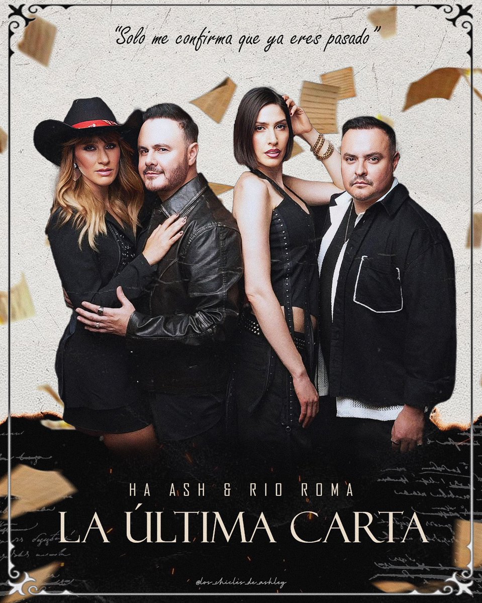 #LaÚltimaCarta de <a href="/haashoficial/">Ha*Ash</a> &amp; <a href="/RioRomamx/">Río Roma</a> 💔❤️