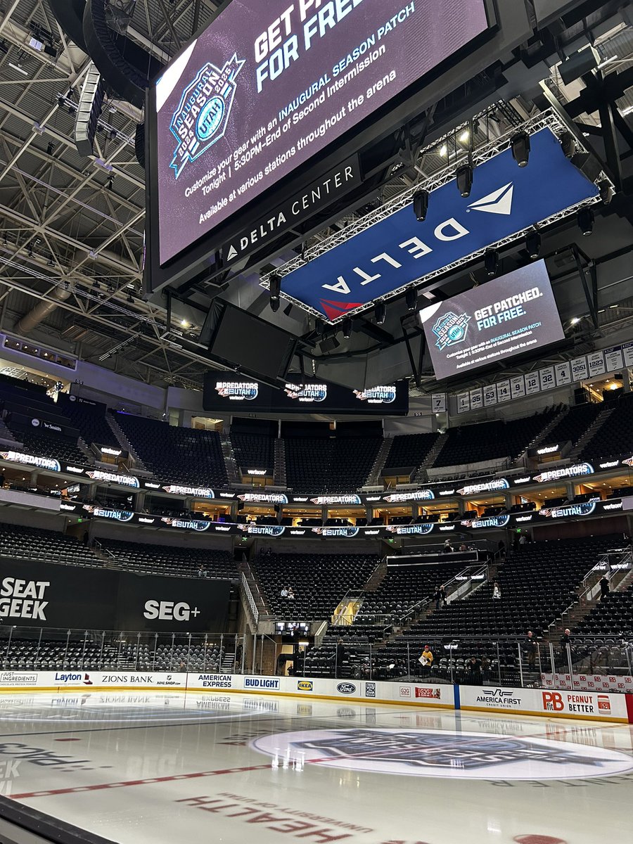 Gameday vs. Nashville. 

Last home game of the inaugural season in Utah. 

What a privilege and an unbelievable experience it’s been!