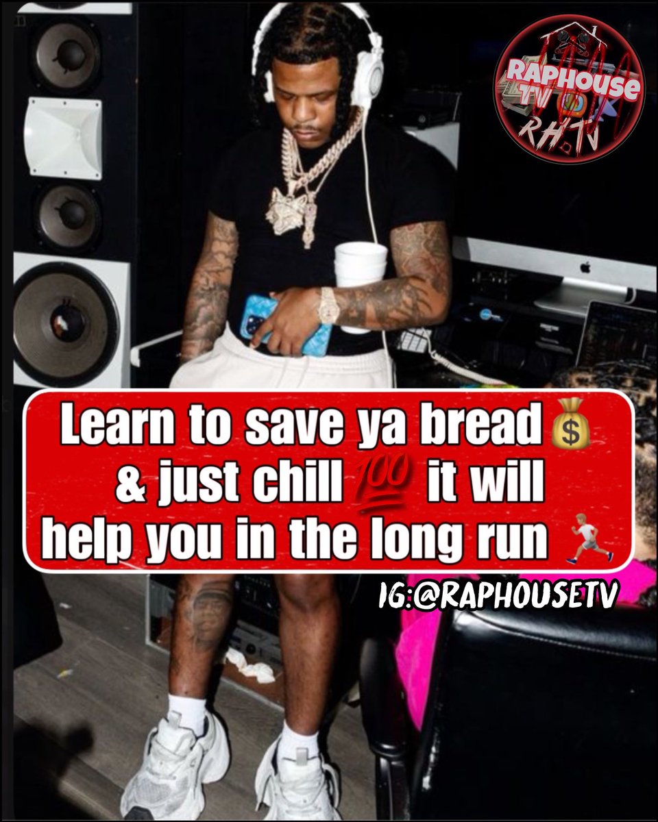 raphousetv2's tweet photo. Stacking &amp; saving is a skill many don’t have in today’s world.🌎🙏🏾💯💸 https://t.co/0ahjtrbPlC
