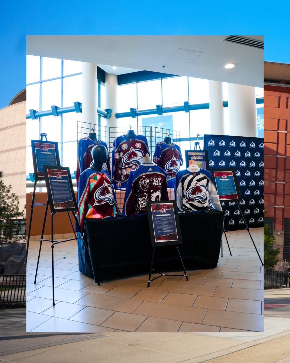 Avalanche's tweet photo. Scenes from Fan Appreciation Night 🤩

#GoAvsGo https://t.co/R5JQDiqq52