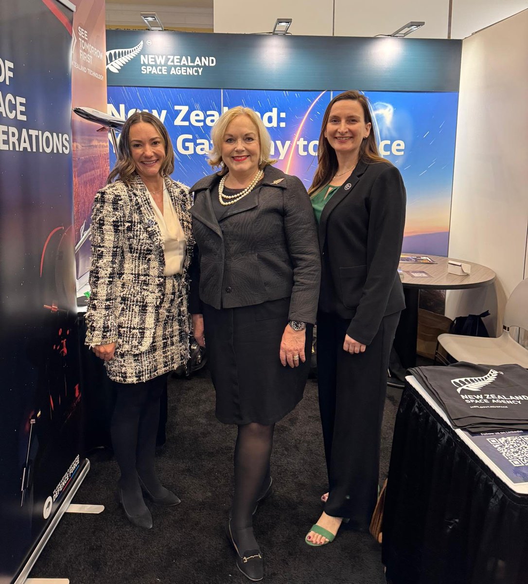 It was a pleasure to welcome Minister for Space, Hon.  Judith Collins KC, to Colorado for the annual Space Symposium where the Minister gave a speech promoting New Zealand’s rapid growth in the sector. Space Symposium is one of the largest global space events, attended by more