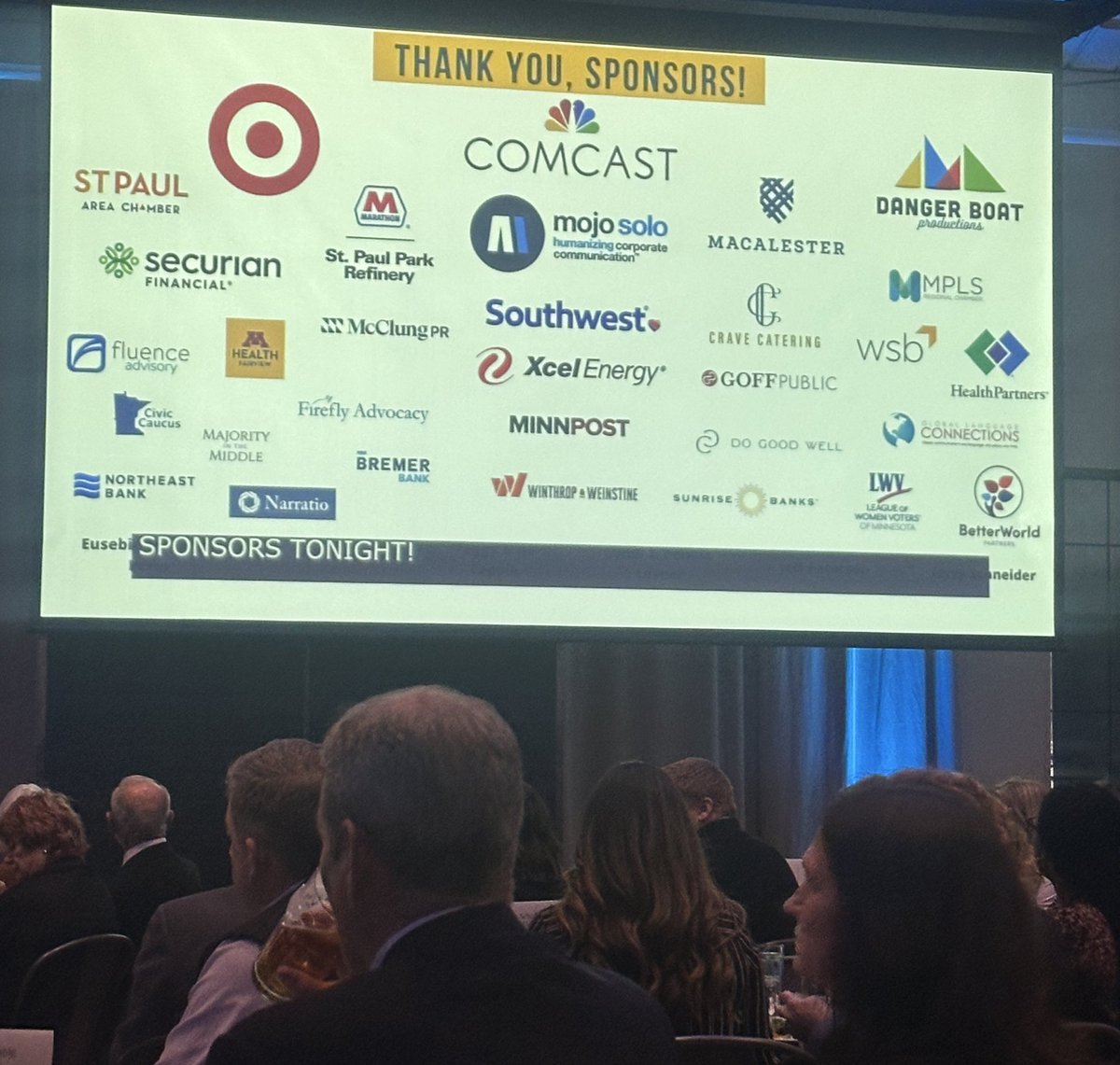 McClungPR's tweet image. We are proud to sponsor the @CitizensLeague #CivicCelebration as they honor former Met Council Chair Peter Bell & @sharon_says_so. For more than 70 years, the Citizens League has empowered people to engage in civic life and public policy to make MN a better place to live & work.