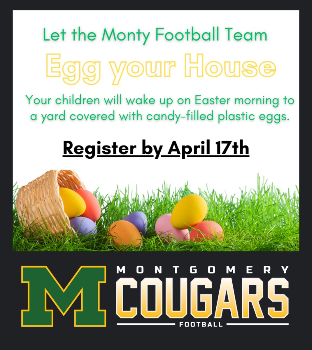 seancarty9 (@seancarty9) on Twitter photo If you are in Montgomery, let the Cougars Egg your House!
Register by clicking the link below.
forms.gle/UveF9KGGYwbTWz…
<a href="/FootballMonty/">Zoran Milich</a> If you are in Montgomery, let the Cougars Egg your House!
Register by clicking the link below.
forms.gle/UveF9KGGYwbTWz…
<a href="/FootballMonty/">Zoran Milich</a>