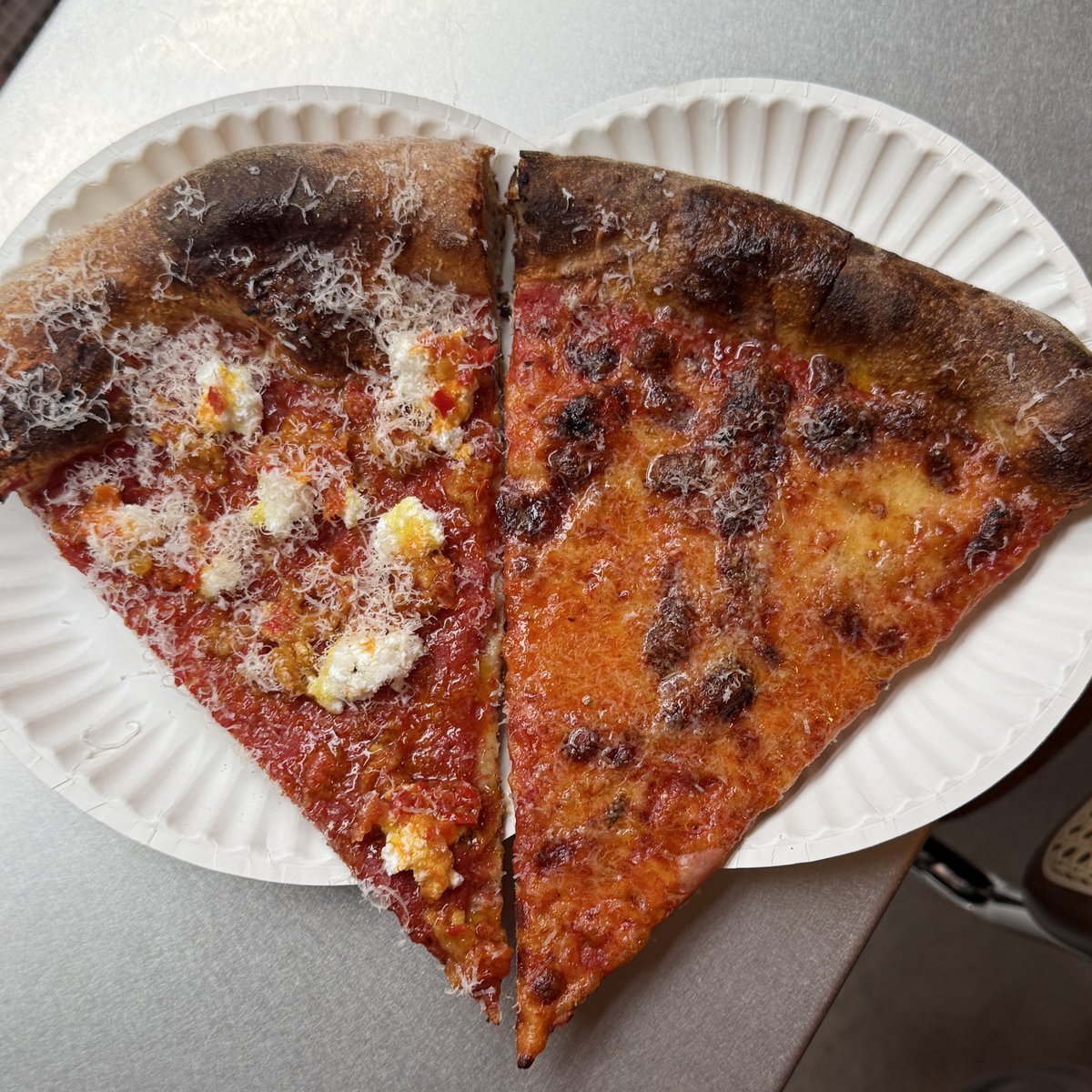 📍:  Ceres Pizza NYC
 
That sourdough crust 📈