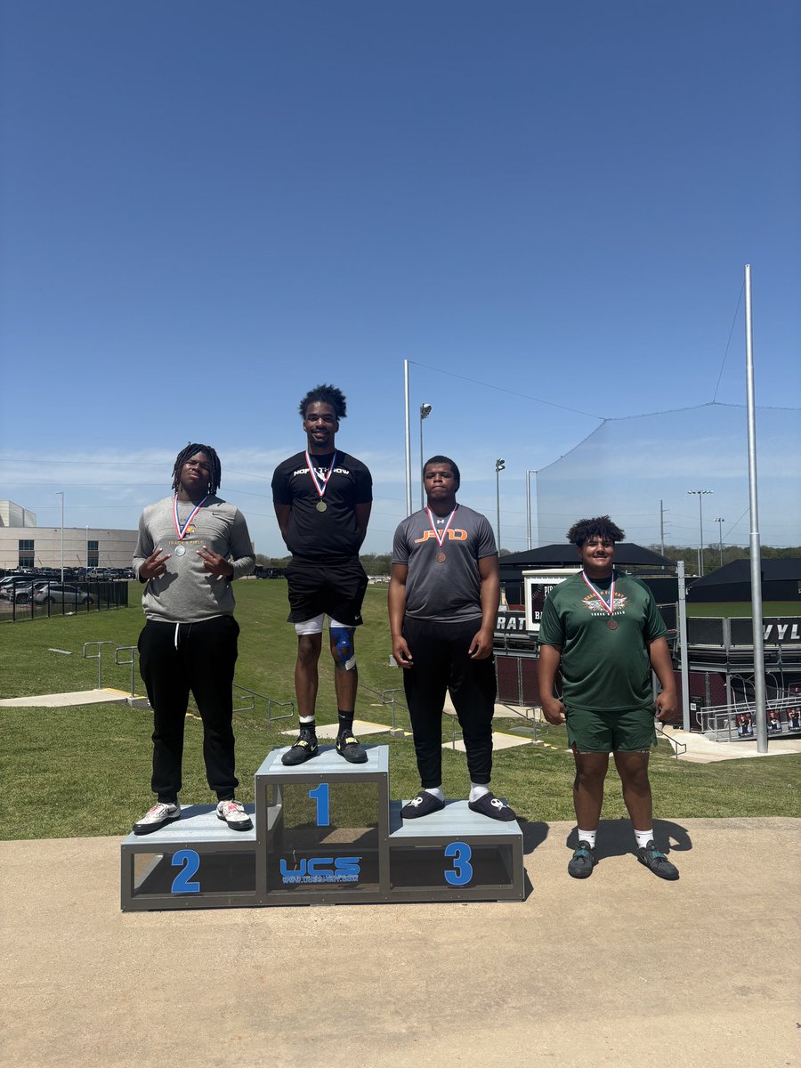 TrackForney's tweet image. Congrats to Mason Joshua for being a regional qualifier in discus!
