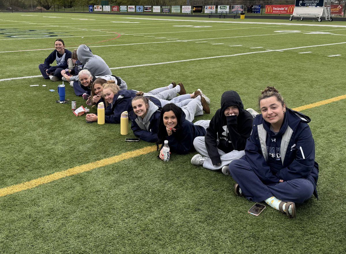 BocceChs's tweet photo. Great match for our bocce team! Final: CHS 6, North County 2, Marley Glen/CHS 2, 2 tied. Cold but fun! A huge thank you to girl’s lax for your support! @Ches_Athletics @ChesapeakeGLax https://t.co/IoRDvZmAPv