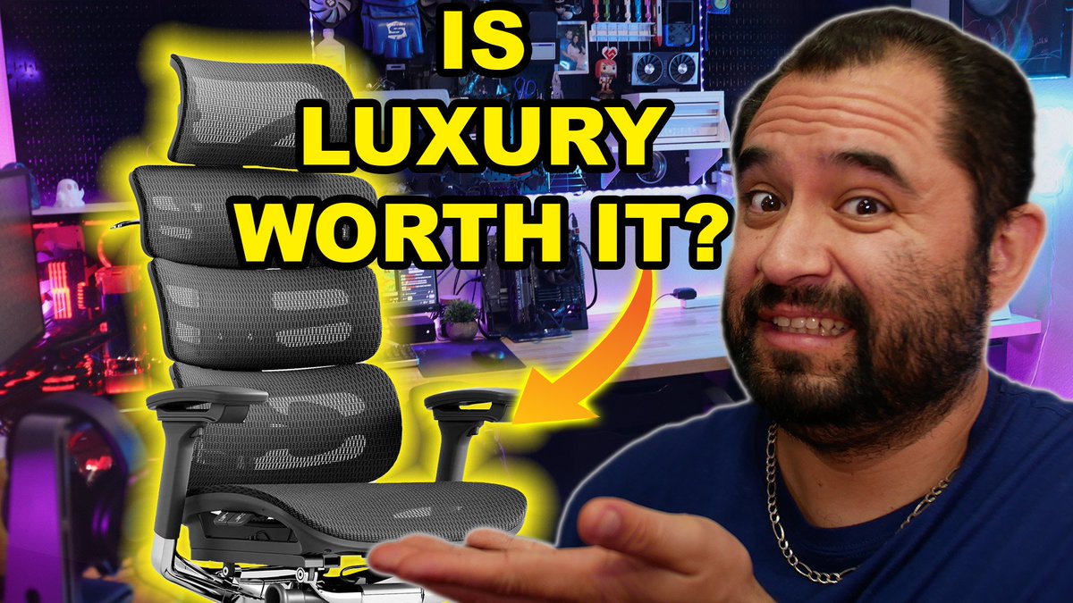 CoalitionTechYT's tweet image. NEW VID! Expensive chairs can be considered luxury right? So let's check one out from @Odin_lake! 

Link-&amp;gt; youtu.be/mU15_tyqzos?si…

____
#pcmr #pcgaming #wfh