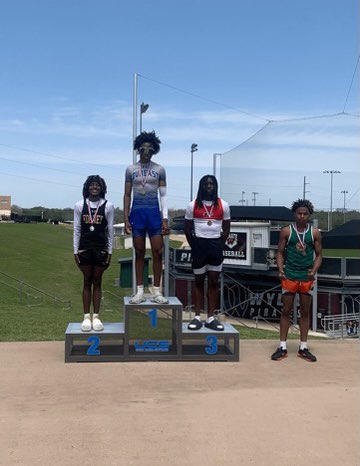 TrackForney's tweet image. Congrats to Aiden Wilson for being a regional qualifier in Triple Jump!