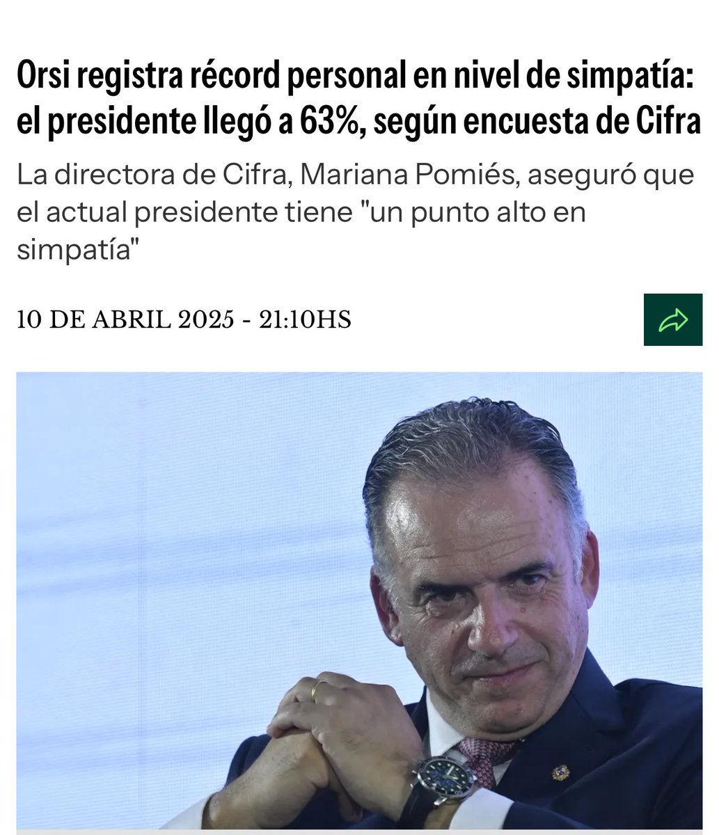 40 días de Gobierno…