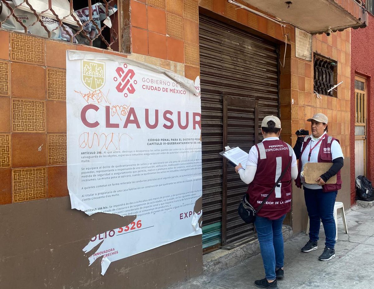 inveacdmx's tweet photo. Como resultado del seguimiento a las mesas de trabajo entre el Instituto de Verificación Administrativa y los #pulqueros, el #INVEA retiró los “Sellos de Suspensión” que se habían colocado en dos de estos establecimientos que en días pasados, fueron sancionados por la venta de destilados. Con esta acción, los establecimientos ubicados en las alcaldías #MiguelHidalgo e #Iztacalco, podrán operar de una forma responsable para las y los consumidores, cumpliendo con las instrucciones de la #JefaDeGobierno @ClaraBrugadaM