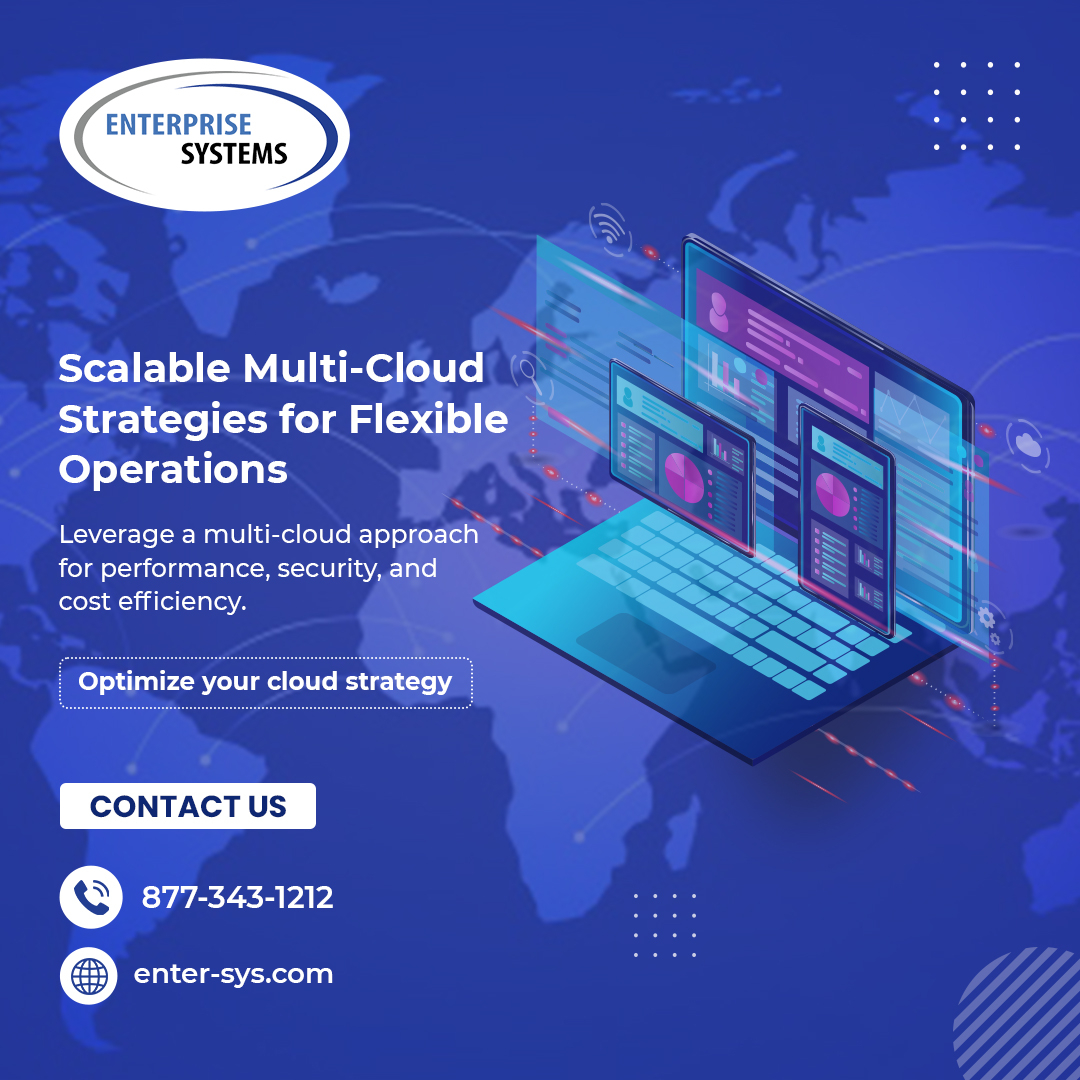 entersys's tweet image. Improve performance, security, and cost efficiency with a multi-cloud strategy tailored to your business!
 #MultiCloud #CloudComputing #ScalableIT #CloudOptimization #HybridCloud #ITSolutions #CloudSecurity #TechStrategy #ITInfrastructure #DataManagement #CloudTransformation