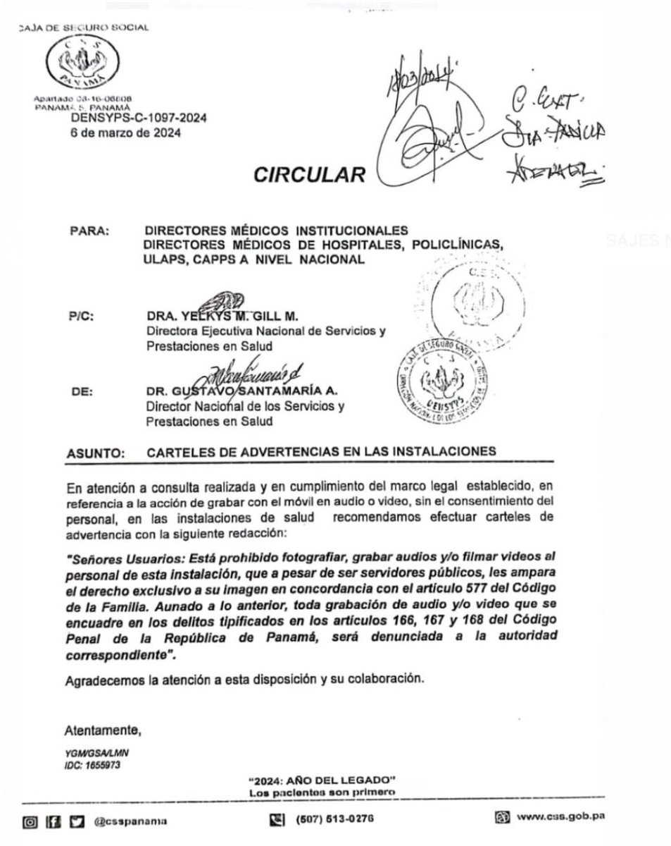 Gente, ya lo saben. Tienen prohibido grabar al personal de clínicas y hospitales sin su consentimiento, aunque los estén tratando como perros