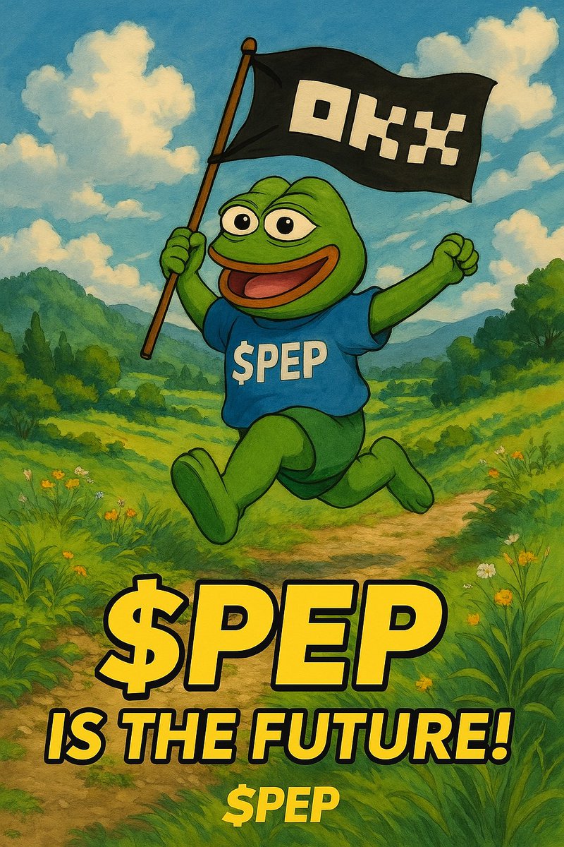 PepecoinBrother's tweet photo. One flag. One mission. $PEP rises with OKX. @PepecoinNetwork #PEPE https://t.co/TnKEnW9gVB