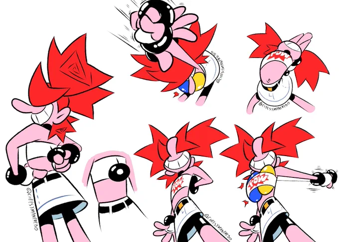 I have created my own obscure 3D platformer mascot