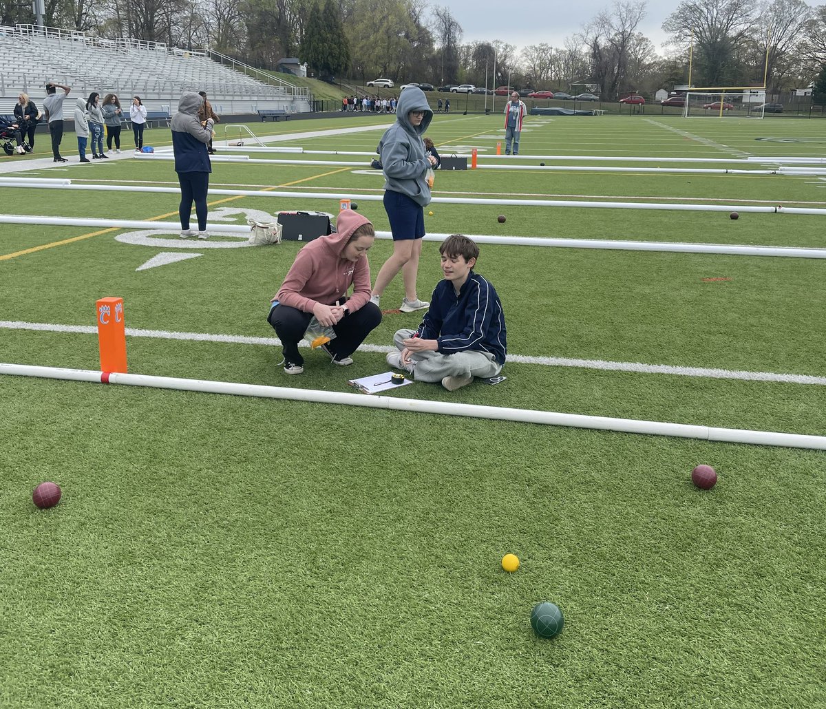 BocceChs's tweet photo. Proud of our team and how they pull together! We are so happy to have our Marley Glen teammates with us, too! @Ches_Athletics https://t.co/eQfIGMjowN