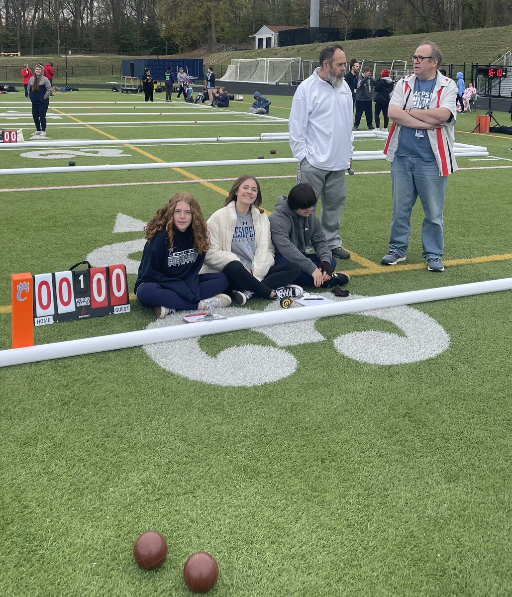 BocceChs's tweet photo. Proud of our team and how they pull together! We are so happy to have our Marley Glen teammates with us, too! @Ches_Athletics https://t.co/eQfIGMjowN