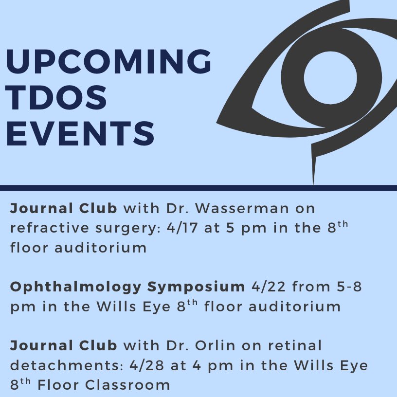 April events!

Sign ups:

4/17 Journal club: forms.gle/Tq1ThjFLZwT5xE…

4/22 Research symposium: nam12.safelinks.protection.outlook.com/?url=https%3A%…

4/28 Journal club: nam12.safelinks.protection.outlook.com/?url=https%3A%…
