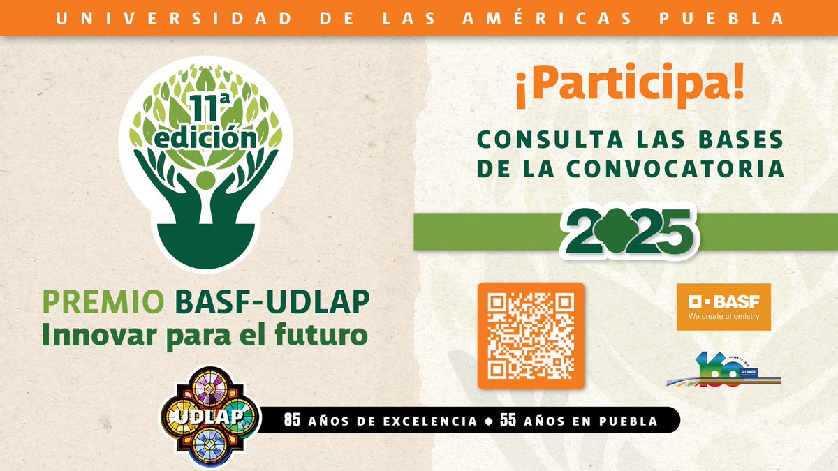 vmpuebla's tweet image. Educación| #BASF y la #UDLAP #presentan la décimo primera edición del #premio "Innovar para el futuro"

@udlap
@BASF

#VisiónMetrópoli 

visionmetropoli.com/basf-y-la-udla…
