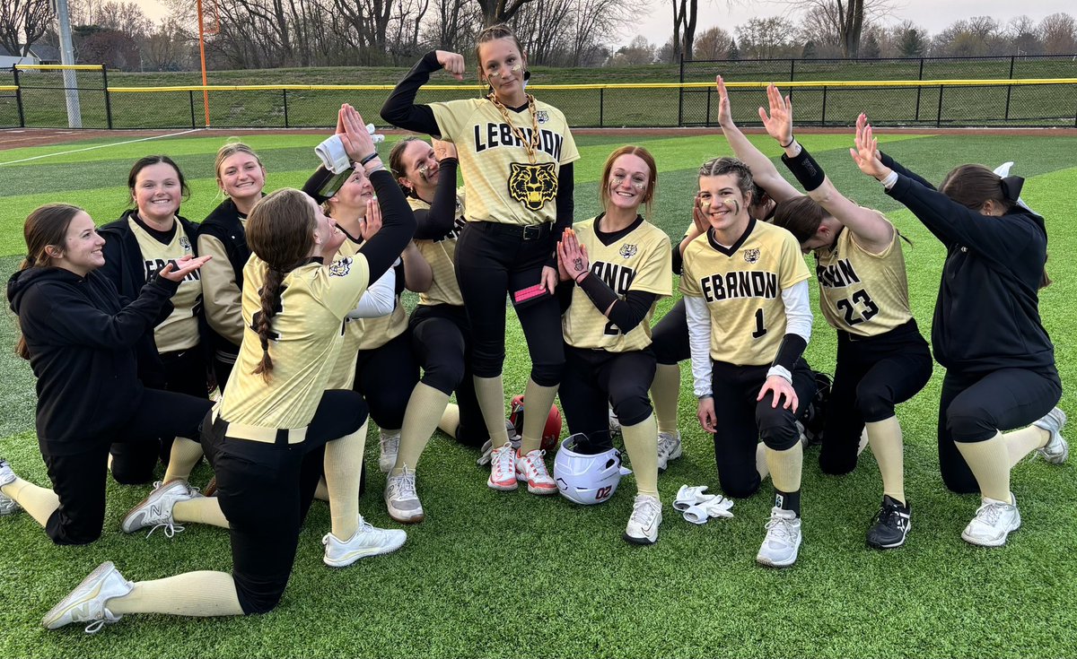 LEBANONTIGERSB's tweet photo. Tigers needed extra innings to beat a sharp Covenant team.  
Wilhoite (JR): 5.1 innings pitched, 7Ks
Miller (SR): 2.2 innings pitched, 2K’s
Zell (JR): 4-5, 2RBIs
Game Day Tiger Tough Recipient: Miley Wilhoite. The Tigers host Perry Meridian at home tomorrow!   @lebanontigers https://t.co/HeJlRuvifW