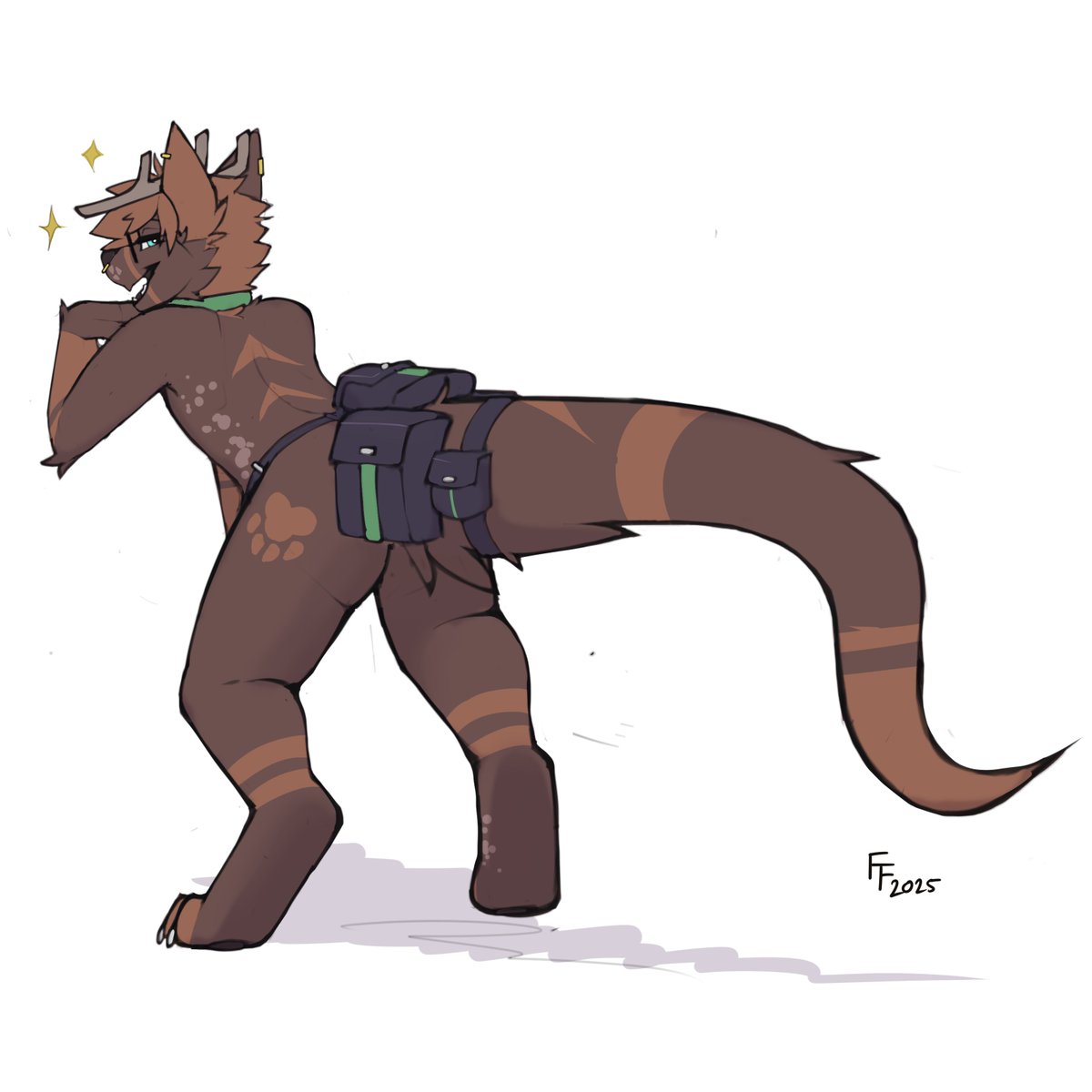 fluffybrownfox's tweet image. tail !