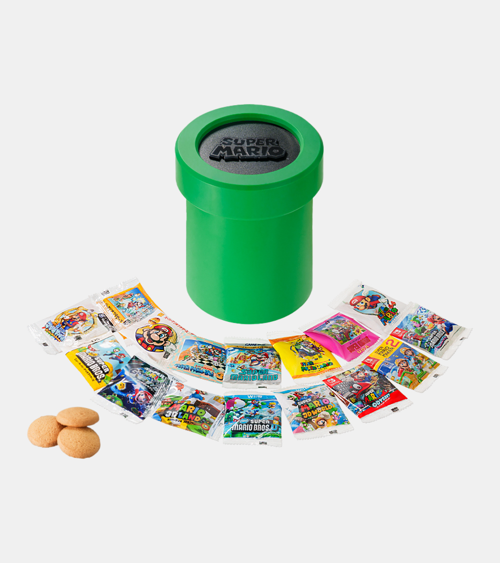 新商品] リニューアルした「クッキー 土管 スーパーマリオ」を本日から