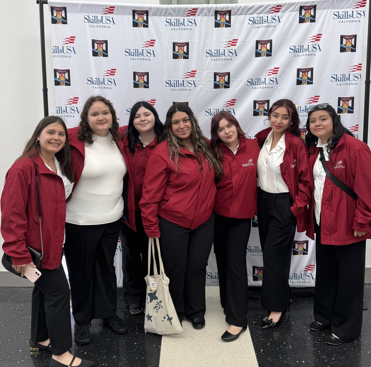 BCHSFCS1's tweet photo. BCHS FCS SkillsUSA State Leadership & Skills Conference Team! Opening Ceremonies #bchsed #bchspride #muhsd https://t.co/NH4dbcxwHX