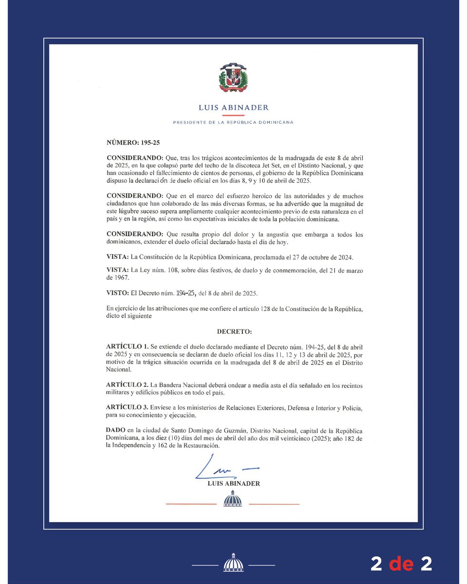 Cancillería de República Dominicana tweet media