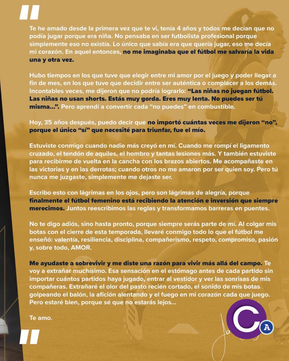 ¡El adiós de una referente!
<a href="/janellyfarias/">Janelly Farias</a> anunció que se retira de las canchas, aunque no se alejará completamente del futbol.
Farías sentó distintos precedentes no solo en el campo, sino fuera de él al pronunciarse sobre diversas problemáticas que aquejan al futbol femenil.