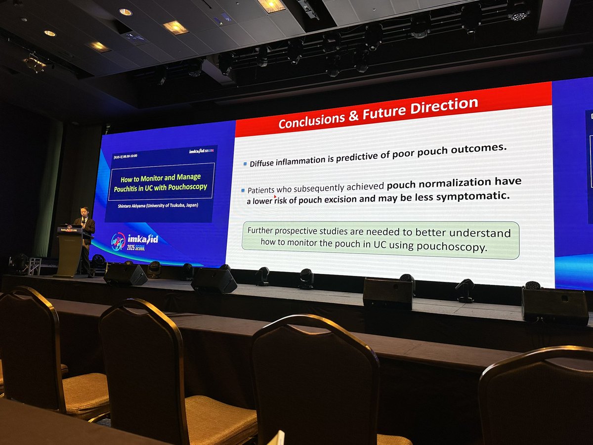 Sun-Ho Lee MD PhD (@sunholee15) on Twitter photo Impressive work - developement and validation of the Chicago Pouchitis Classification.
20-30% of patients with focal inflammation in pouch at 1 year can lead to diffuse chronic pouchitis over time <a href="/ShintaroAkiyam2/">Shintaro Akiyama / 秋山 慎太郎</a> <a href="/IBDMD/">David T. Rubin, MD</a> <a href="/imkasidkorea/">IMKASID</a>
<a href="/guthealthmd/">Dr Mark Silverberg</a> <a href="/EdBarnesMD/">Edward Barnes MD MPH</a> Impressive work - developement and validation of the Chicago Pouchitis Classification.
20-30% of patients with focal inflammation in pouch at 1 year can lead to diffuse chronic pouchitis over time <a href="/ShintaroAkiyam2/">Shintaro Akiyama / 秋山 慎太郎</a> <a href="/IBDMD/">David T. Rubin, MD</a> <a href="/imkasidkorea/">IMKASID</a>
<a href="/guthealthmd/">Dr Mark Silverberg</a> <a href="/EdBarnesMD/">Edward Barnes MD MPH</a>