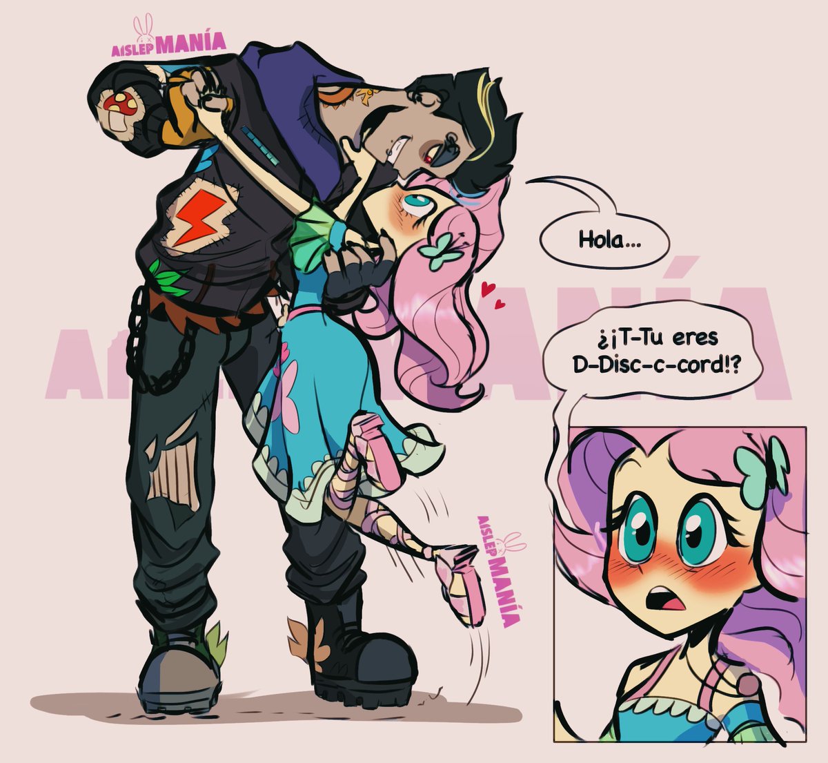 "Lo puedo cambiar" (si lo hizo).

#mlp #mylittlepony #fluttercord #fluttershy #discord #mlpeg #au