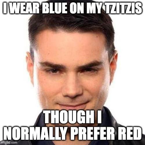 bluefringes1's tweet photo. That time of year again! @benshapiro wears #techeiles #tzitzis on his #tallis Gadol. https://t.co/iDZsQSY2A8 https://t.co/J8JpQfYuOV
